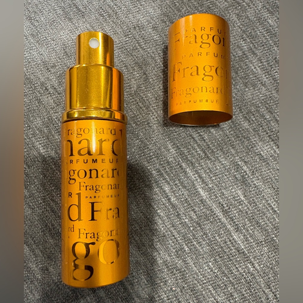 Fragonard Gold Perfume Spray Bottle